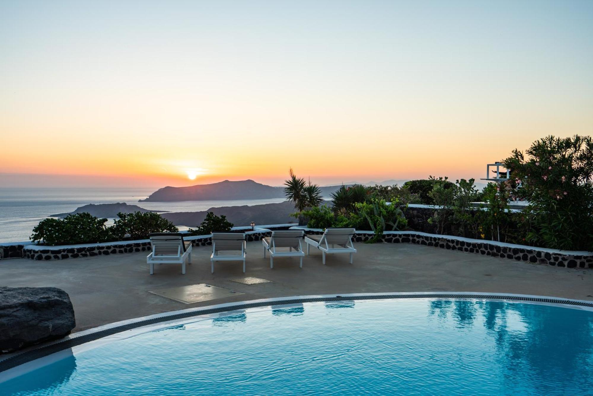 Villa Oinos - Sunset Views Ormos Athinios Exterior foto